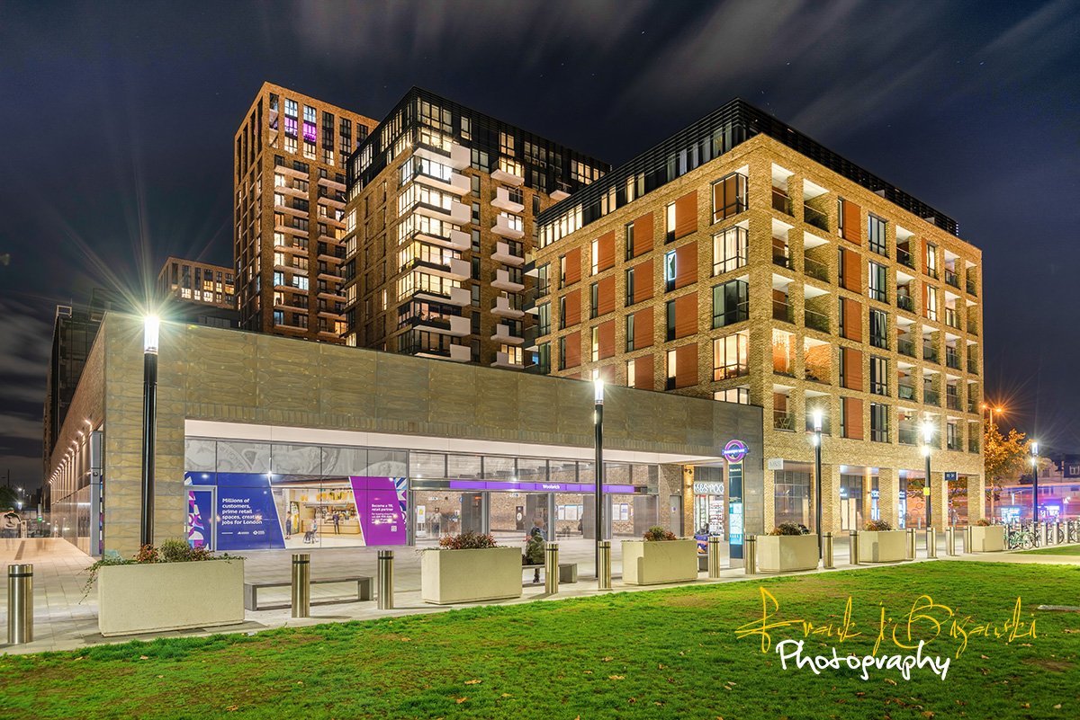 Elizabeth Line Station Woolwich